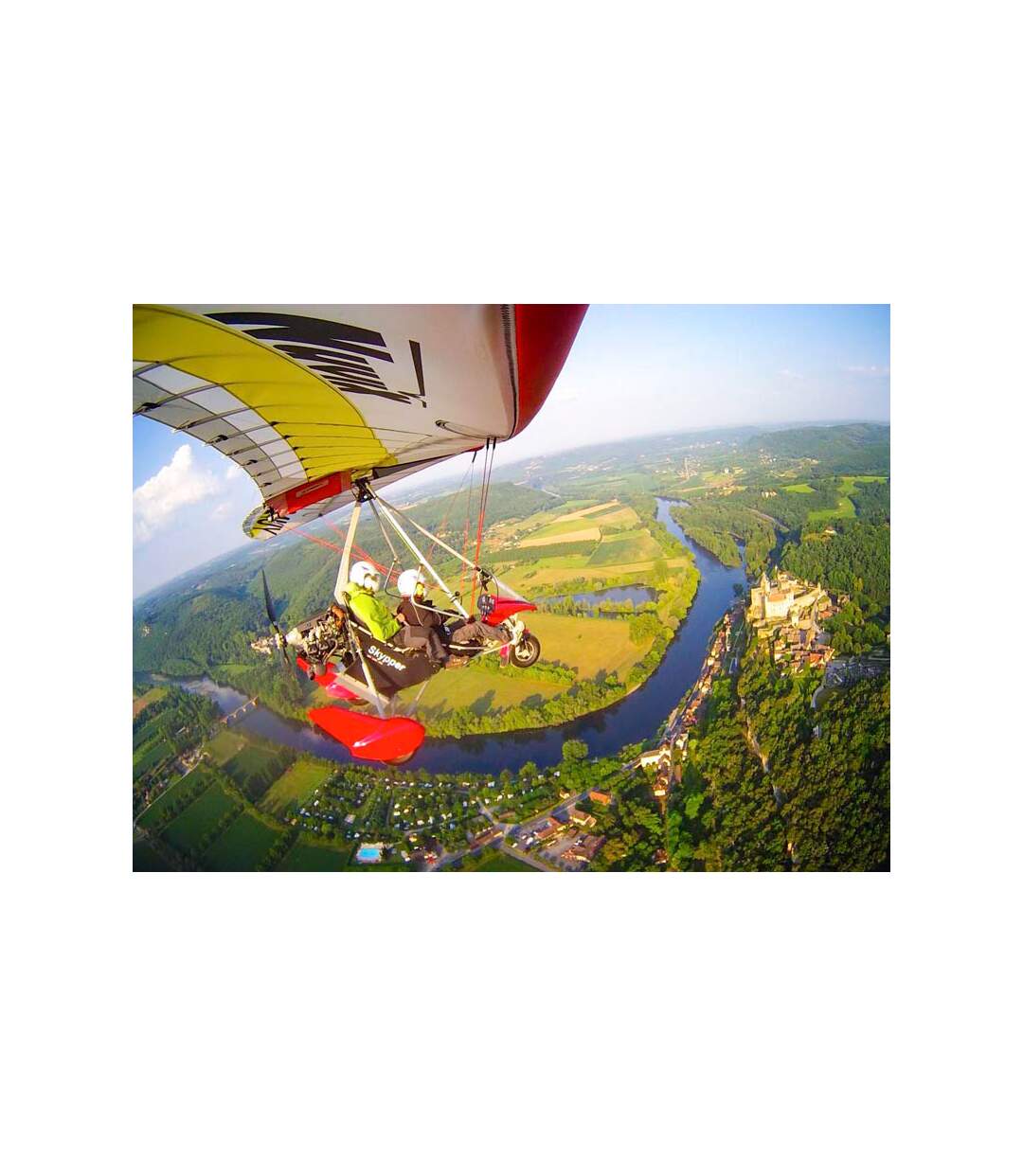 Vol en ULM pendulaire ou paramoteur d'1h près de Bordeaux - SMARTBOX - Coffret Cadeau Sport & Aventure