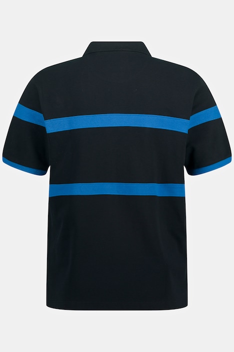 STHUGE Poloshirt, Halbarm, Ringel, Piqué, bis 8 XL