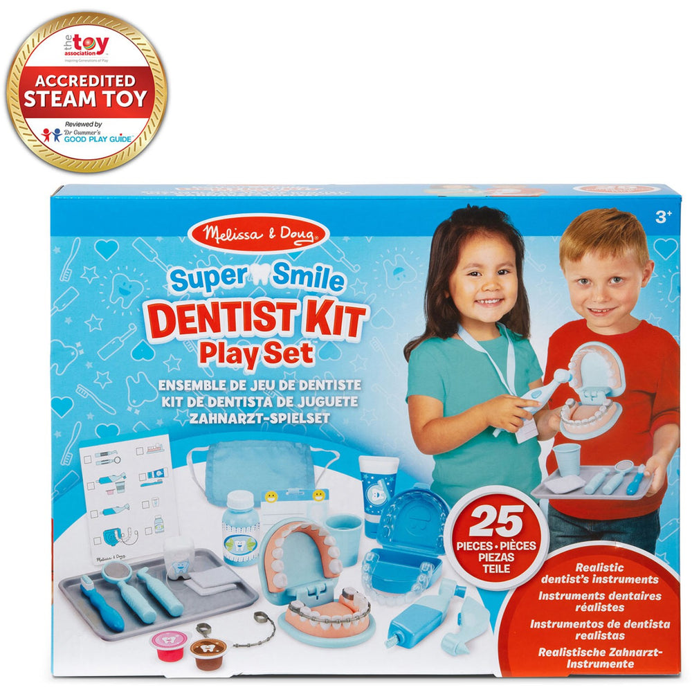 Køb Melissa & Doug Multifarvet Legetøj Super Smile Dentist Play Set
