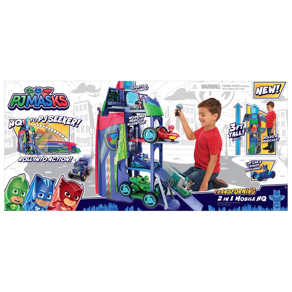 PJ Masks 2-in-1 Mobile HQ Spielset