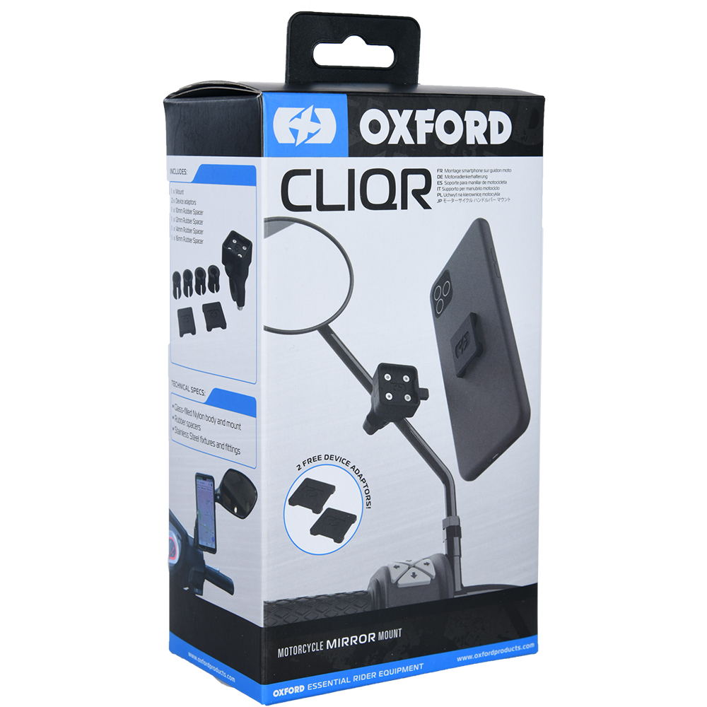 Oxford - Support smartphone CliqR pour rétroviseur