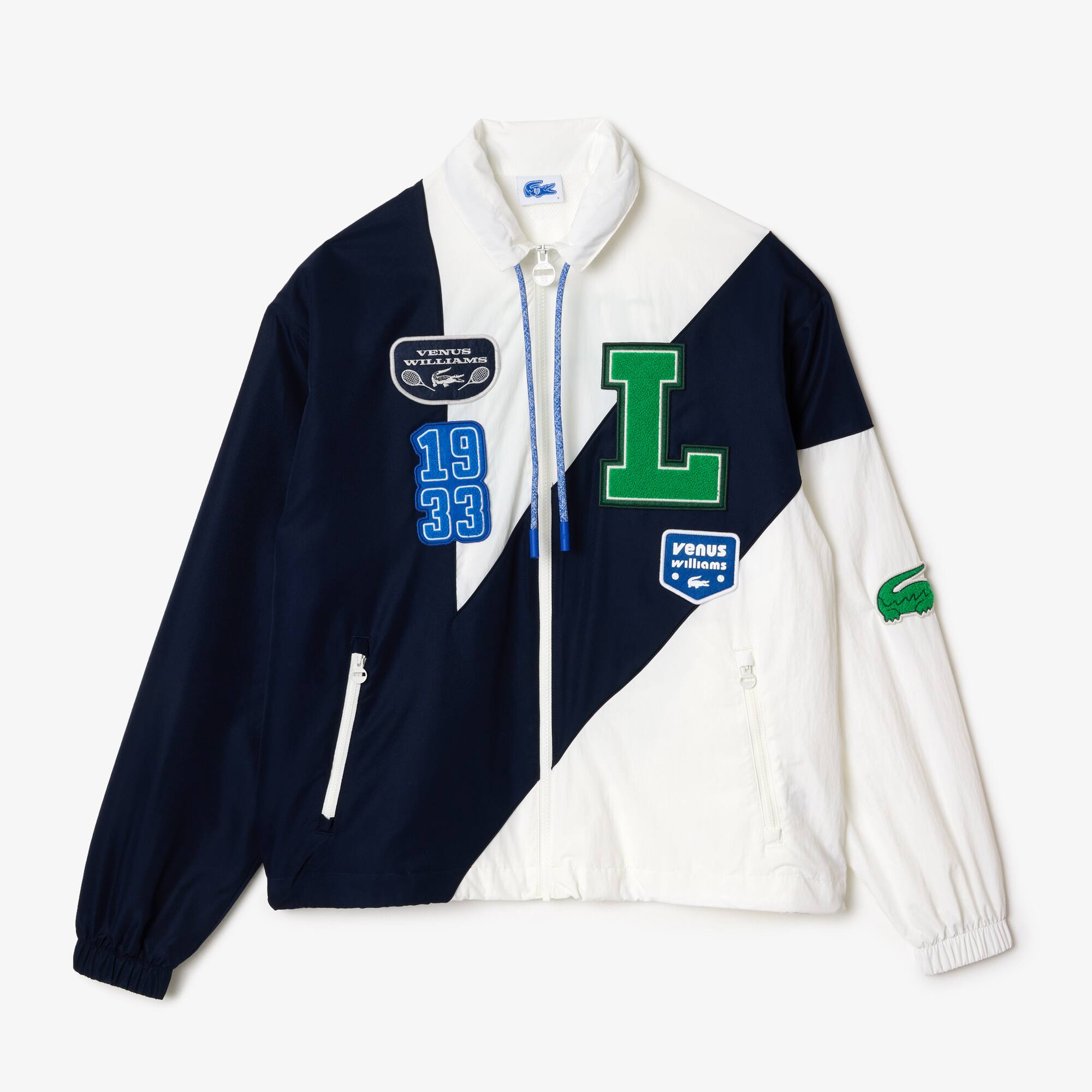 Lacoste x Eleven by Venus extraweite Trainings-Jacke Lacoste X EleVen by Venus Williams - Weiss - Lacoste - Unisex