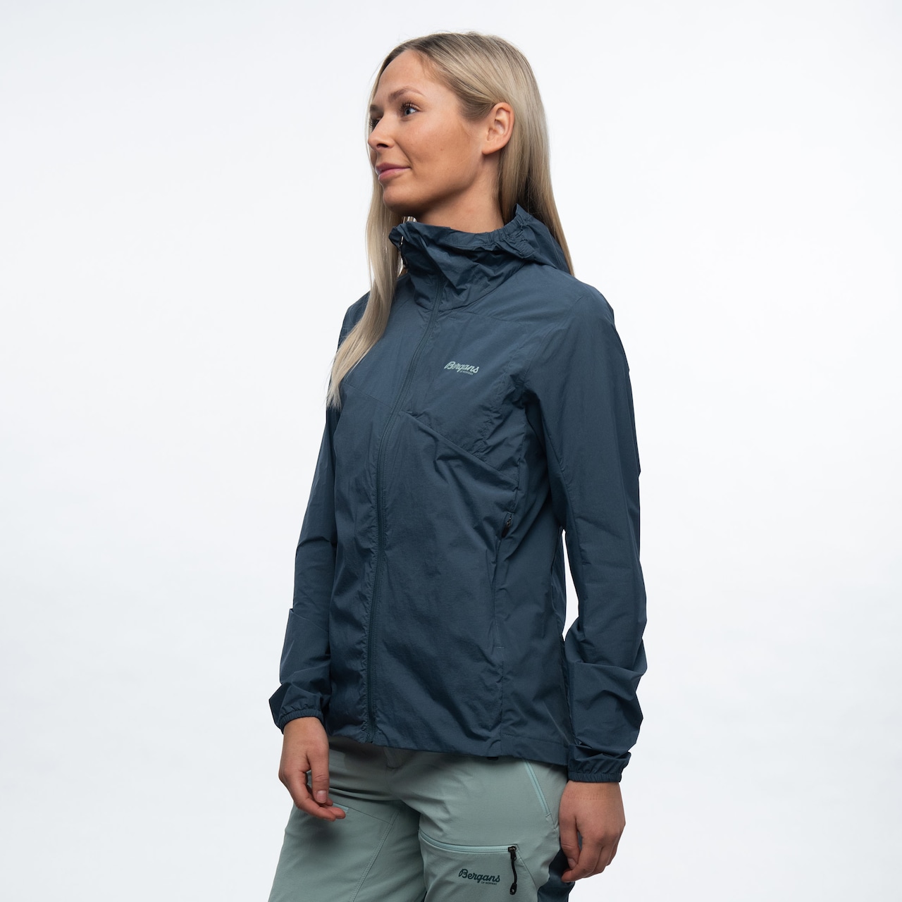 Rabot LT Windbreaker Jacket Dame Orion Blue