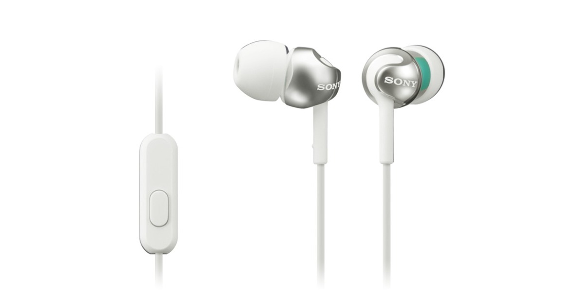 SonyMDR-EX110APW  in-ear oortjes  (Wit)