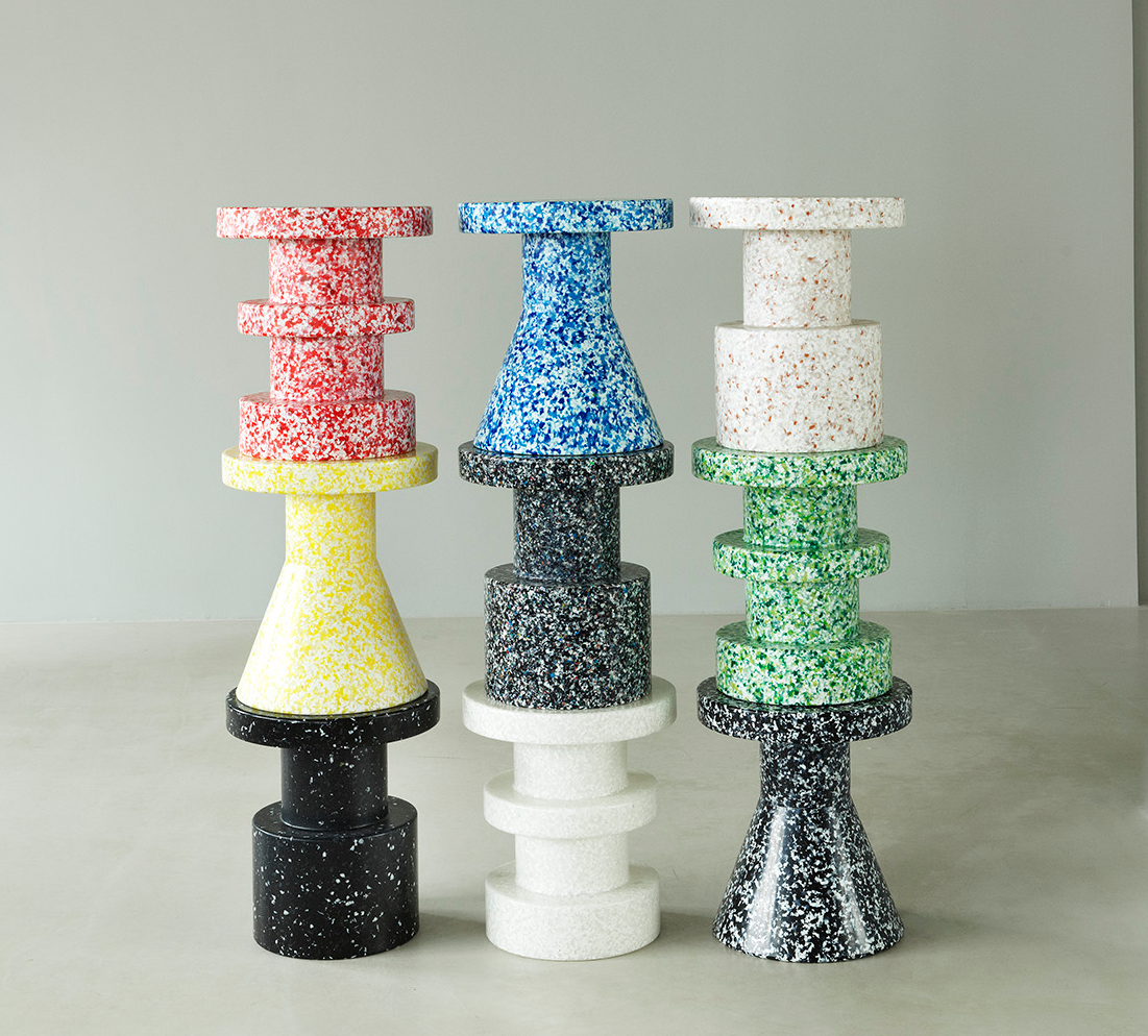 Normann Copenhagen  Bit skammel - gul