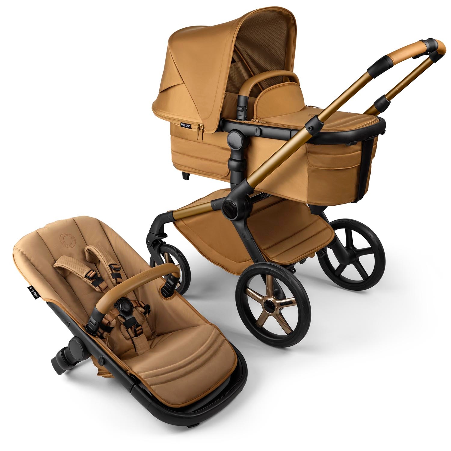Bugaboo Fox5 complete Noir Limited Edition Amber Glow