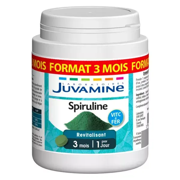 Juvamine Spirulina 90 comprimidos
