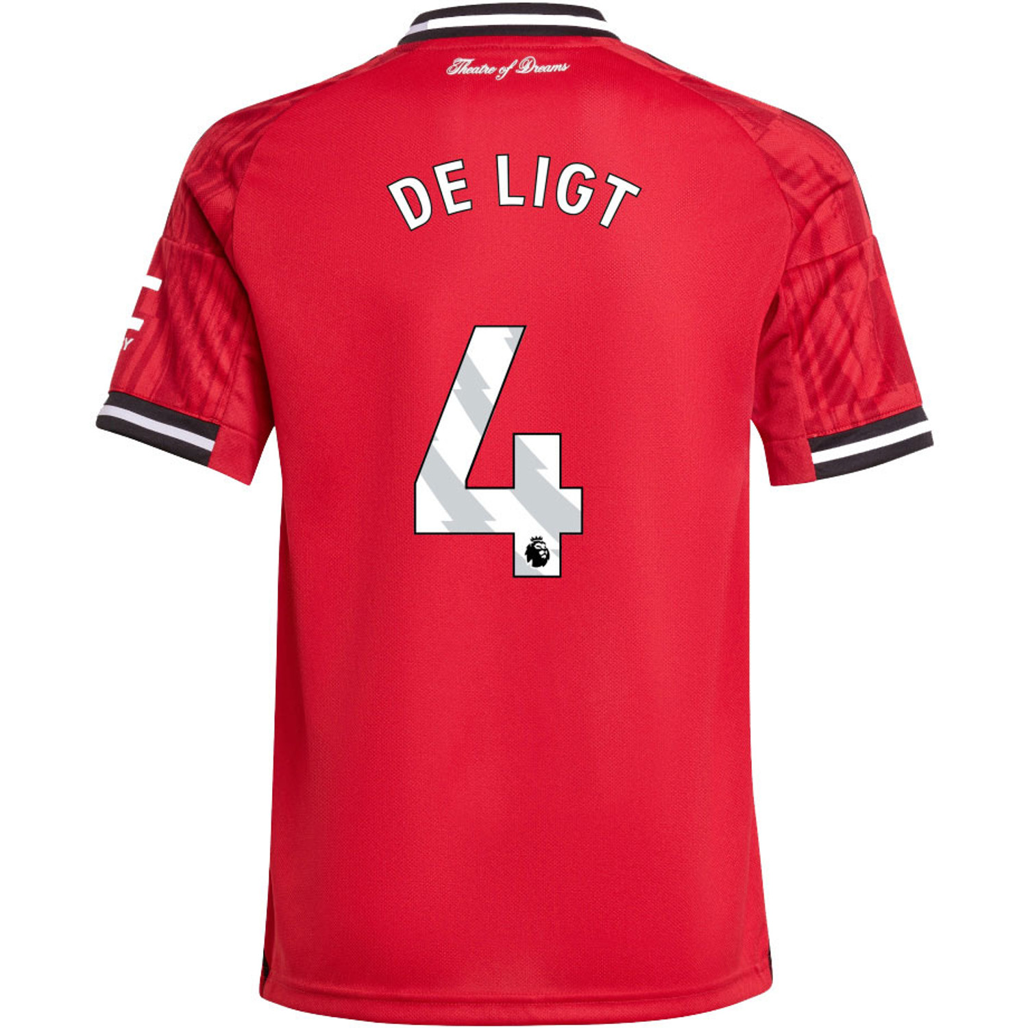 adidas Manchester United Thuis Shirt De Ligt Kids