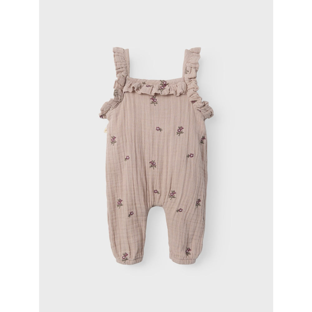 Køb Lil'Atelier Shadow Gray Tamina Loose Overalls