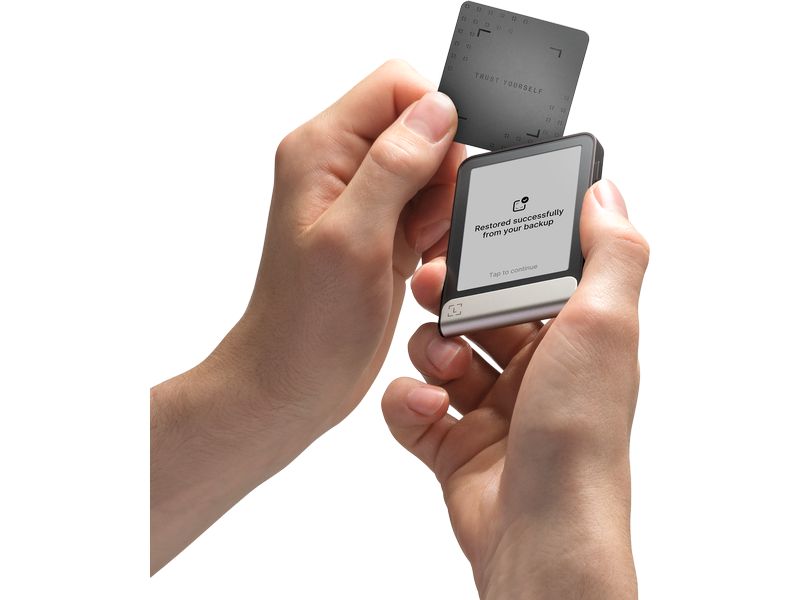 Ledger Flex Graphite Hardware-Wallet für Schutz digitaler Vermögenswerte inkl. Recovery Key