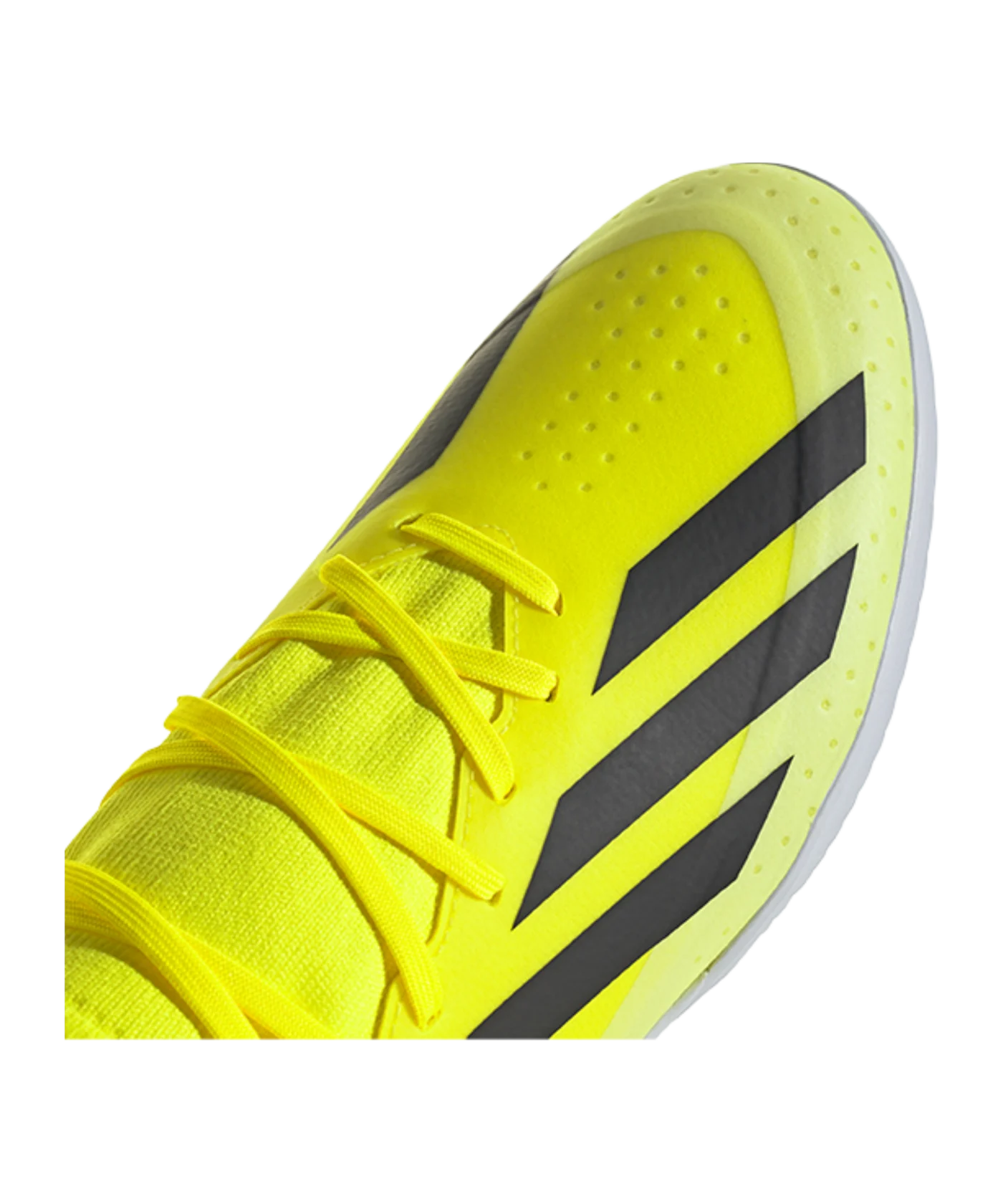 adidas X Crazyfast League IN Halle Solar Energy Gelb Schwarz Weiss