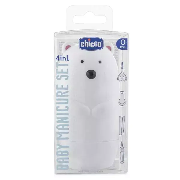 Kit de manicure Chicco Bath +0m Urso Polar