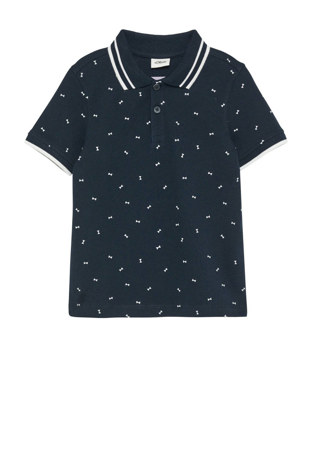 s.Oliver polo donkerblauw