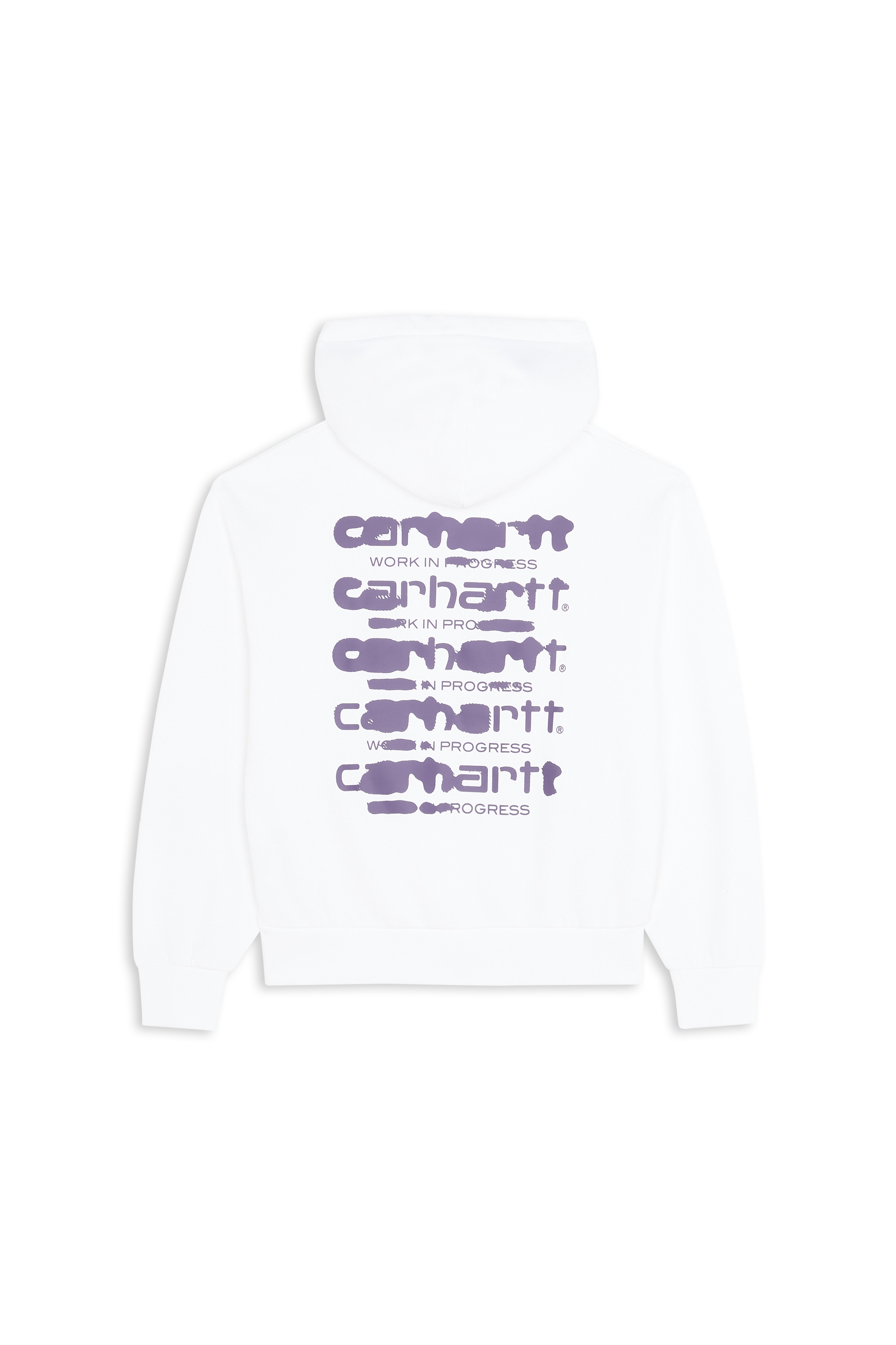 CARHARTT WIP Hoodie W' HD INK BLEED Blanc