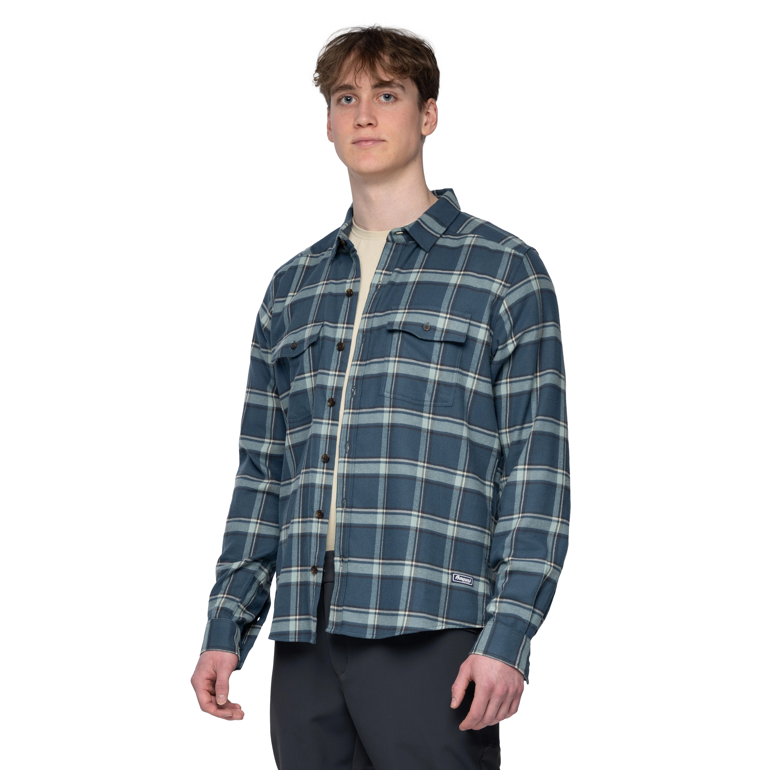 Tovdal Shirt Orion Blue / Misty Forest Check