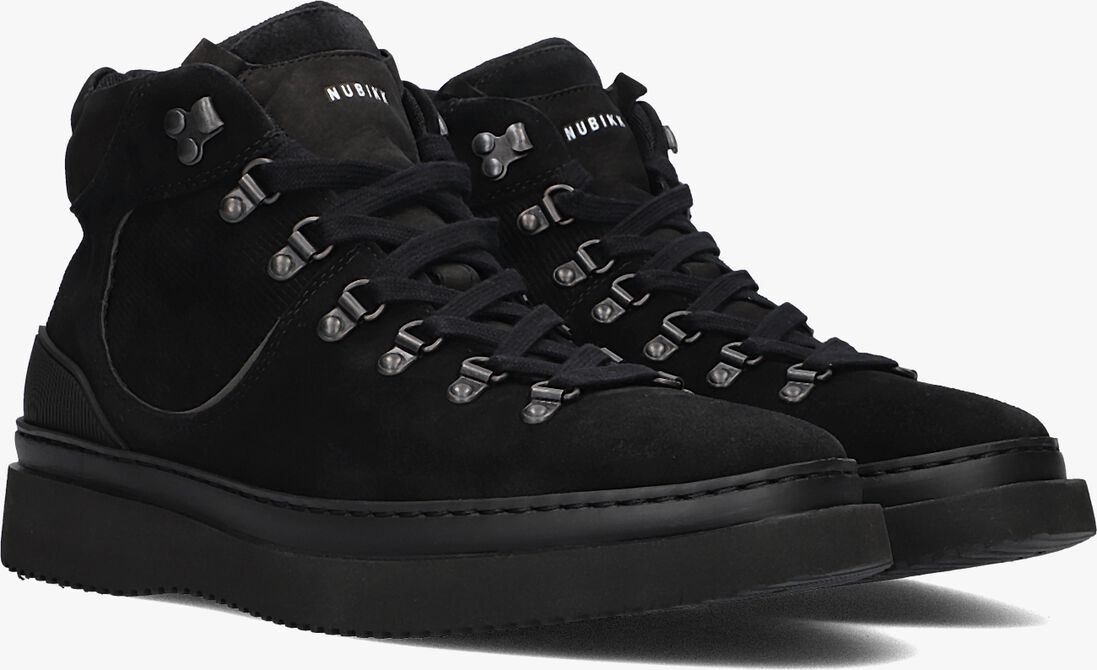 NUBIKK zwarte nubikk hoge sneaker jonah aztec