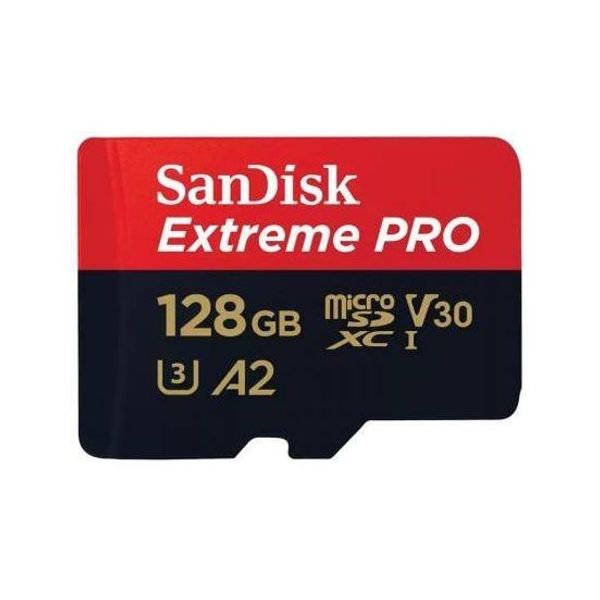 SANDISK Cartão Micro SDXC Extreme PRO 128GB (200MB/s)   Adapt - SANDISK214504