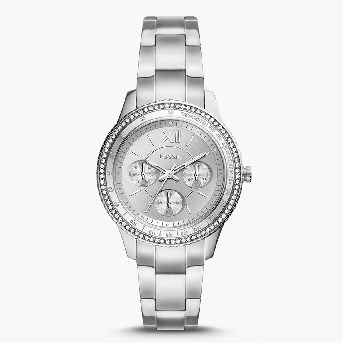 Montre femme Fossil brecelet metal