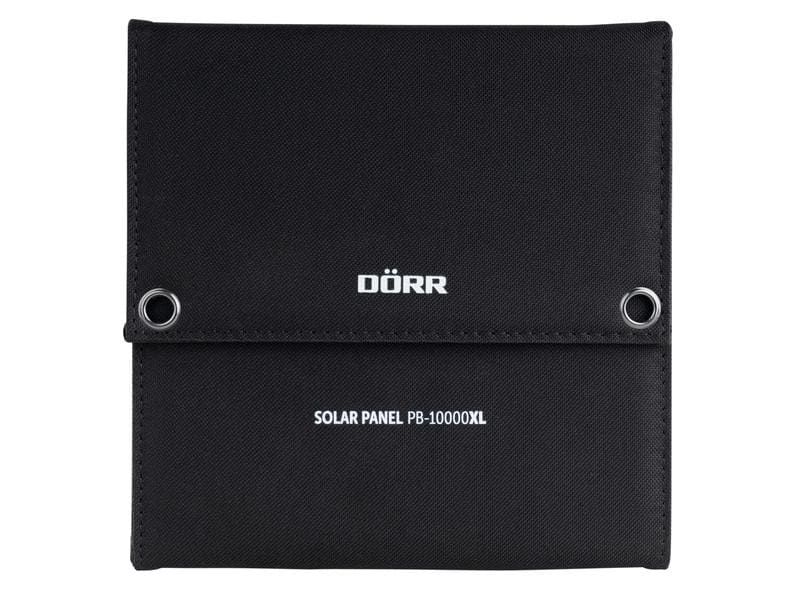Dörr Kamera Solarpanel PB-10000 mAh 21W XL mit Powerbank Besonders leistungsstarke Energiequelle optimal für den autarken Einsatz