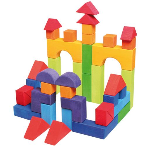 Grimm's bouwblokken standaard set (46st)