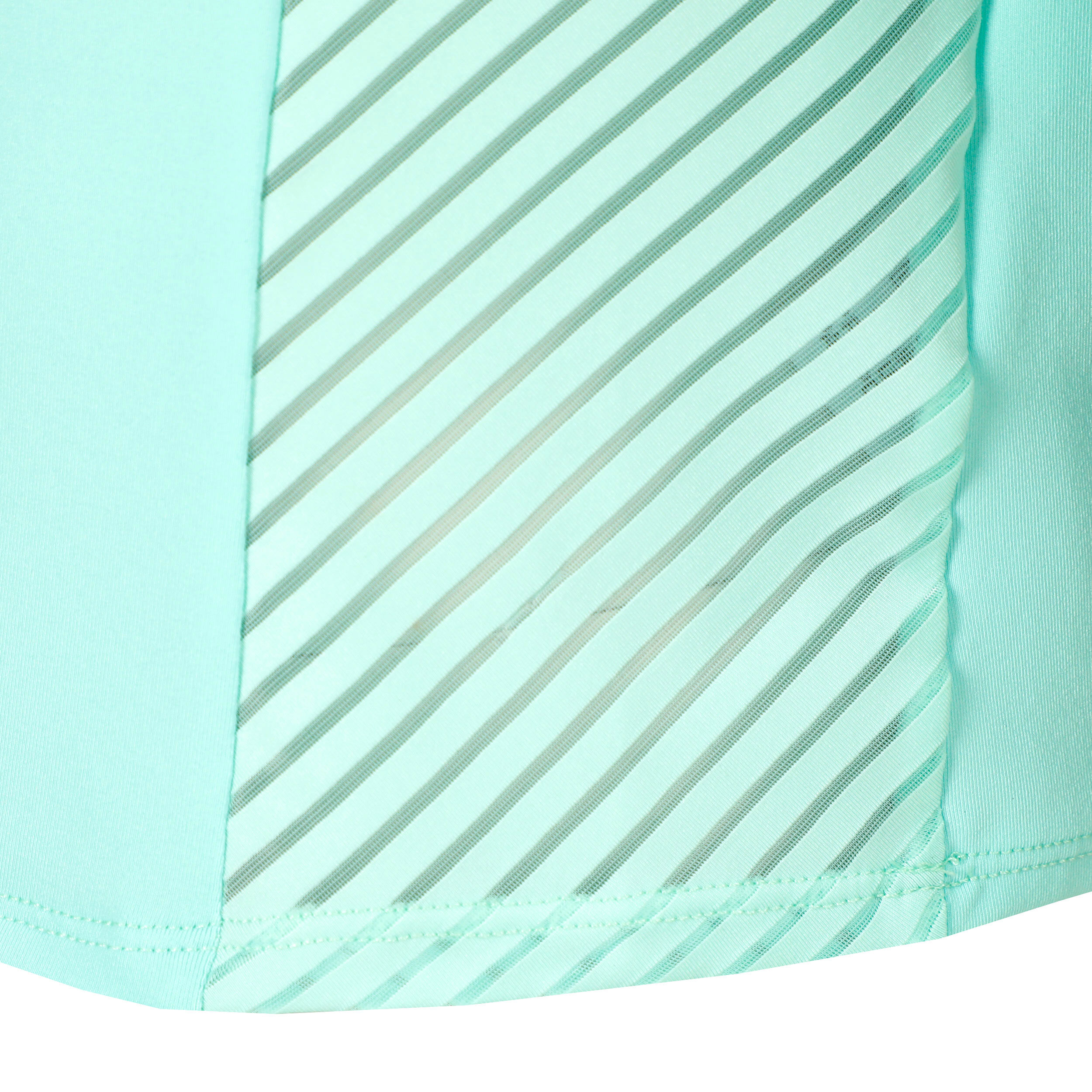 Quiet Please Wild Stripes Haut Manches Longues Femmes - Turquoise , Rouge