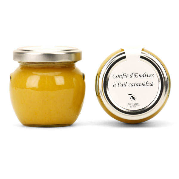 Confit d'endives à l'ail caramélisé