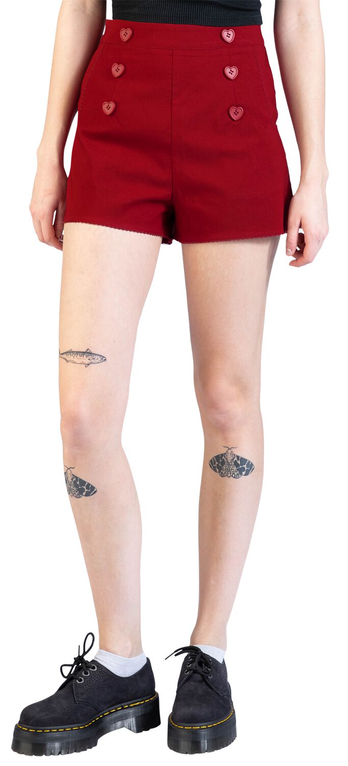 Heart Button Shorts | Voodoo Vixen Short