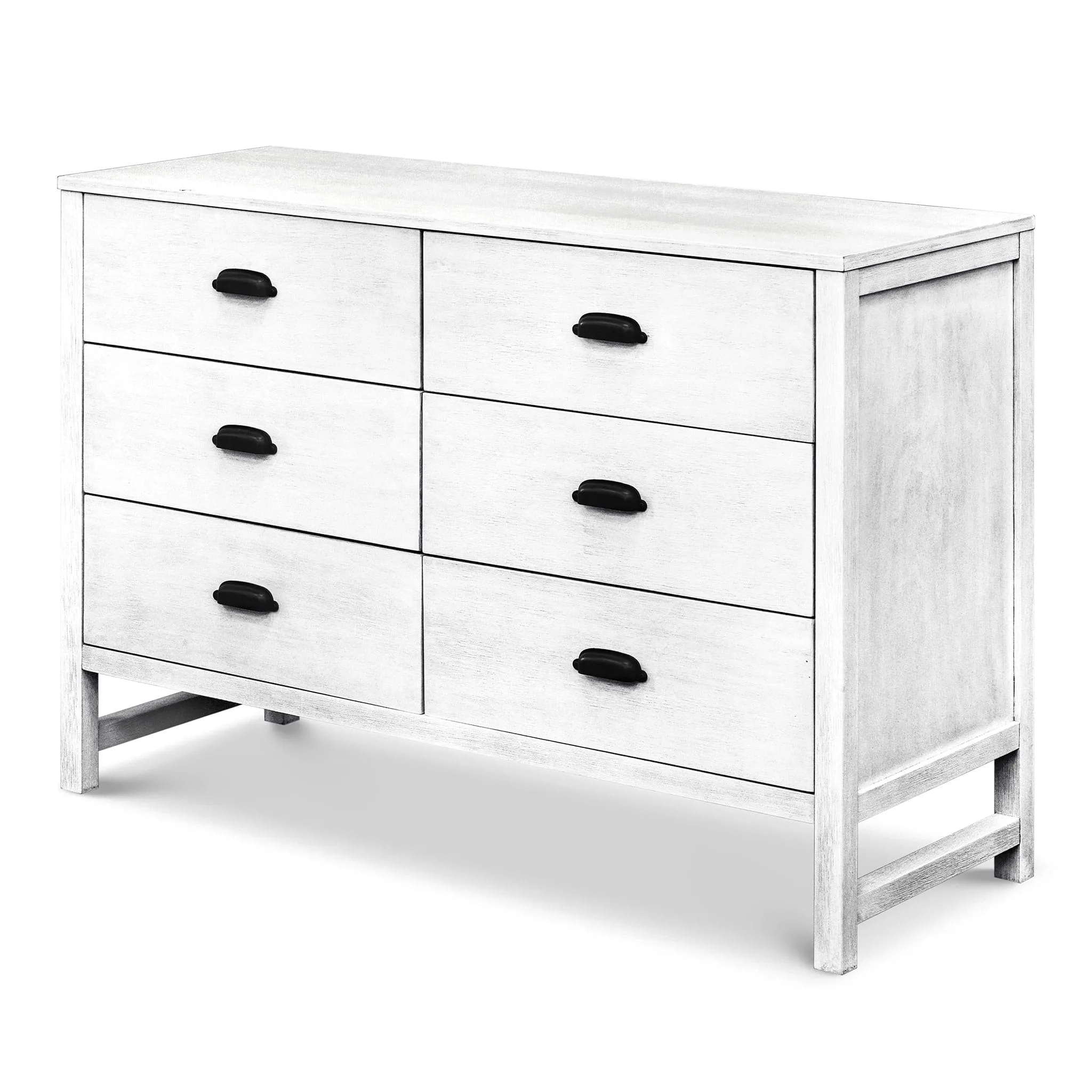 DaVinci Bureau 6 Tiroirs Fairway - Cottage Blanc