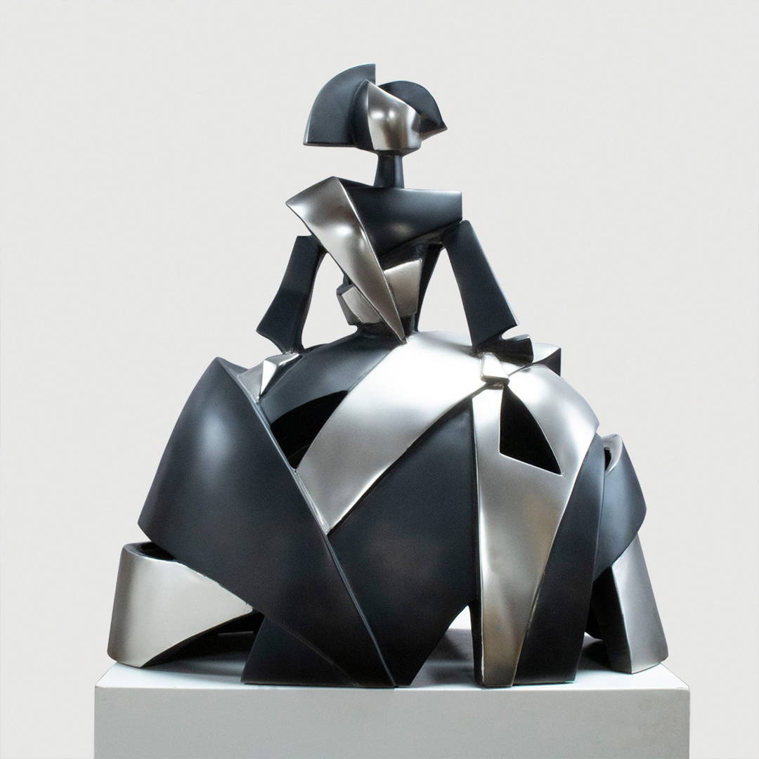 Infant Girl Air and Metal by Miguel Guía - Limited Edition. Edition of: 150. Signed.