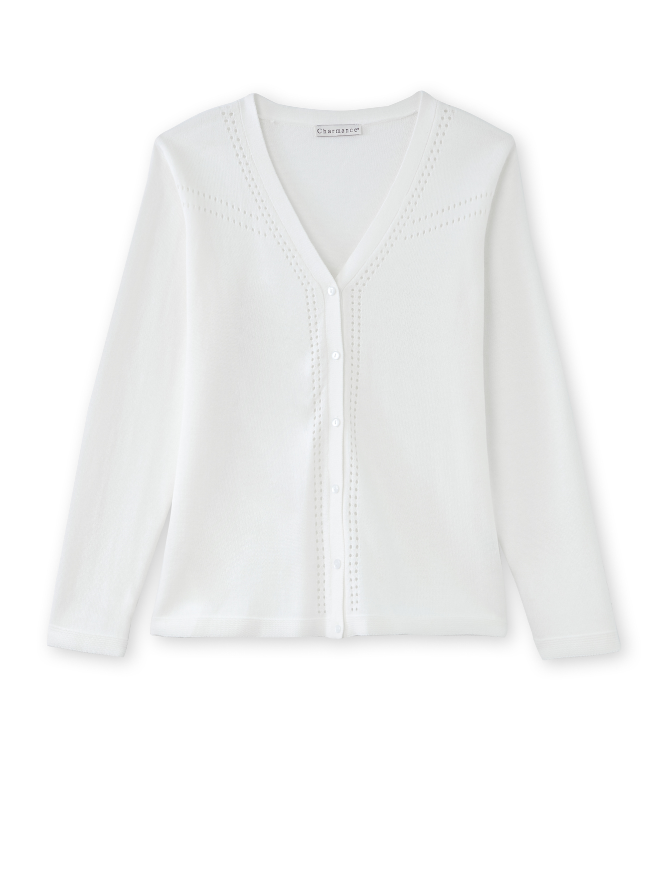 Gilet avec jeu d'ajouré