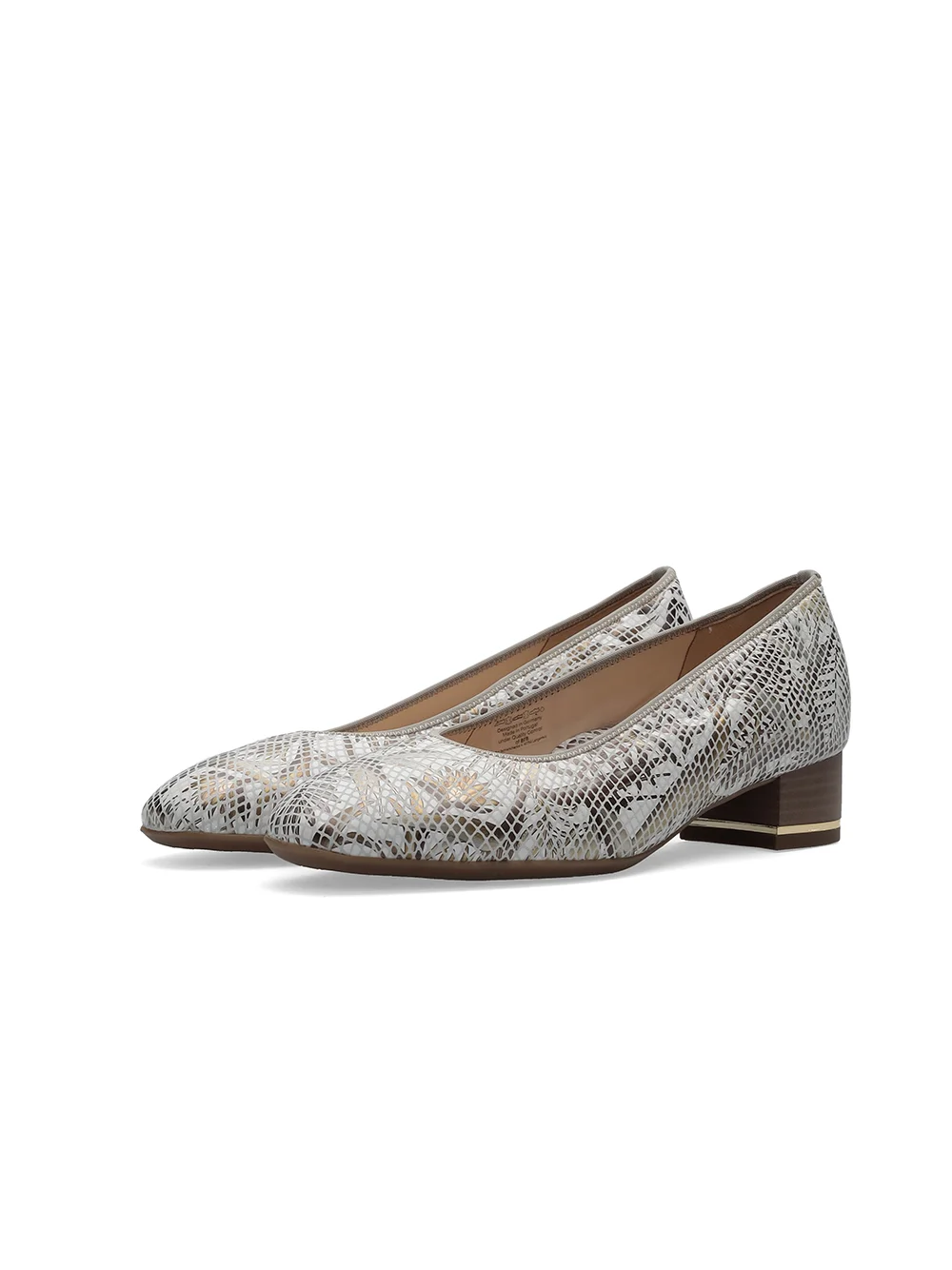 Pumps Graz platin