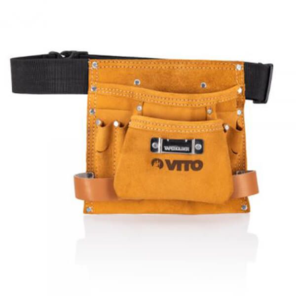 Vito Bolsa Simples de Couro para Ferramentas - Vibsc
