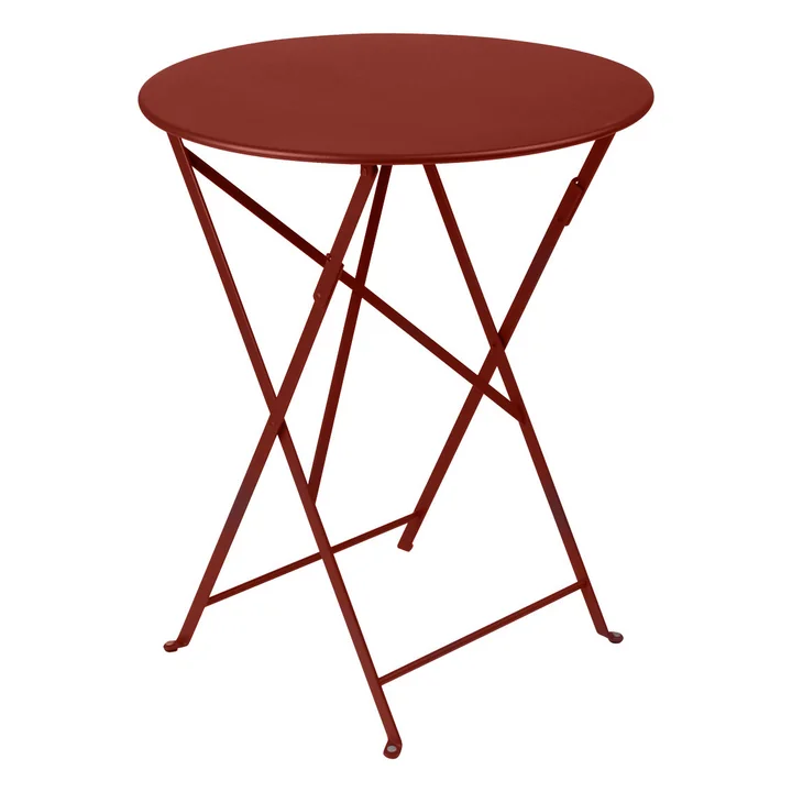 Fermob - Bistro Klapptisch Ø 60 cm, ockerrot