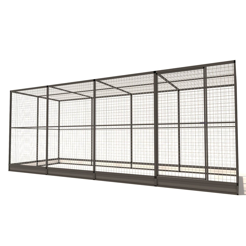 Glorenza Noa - Kattenren - Antraciet - 193x176x484 cm