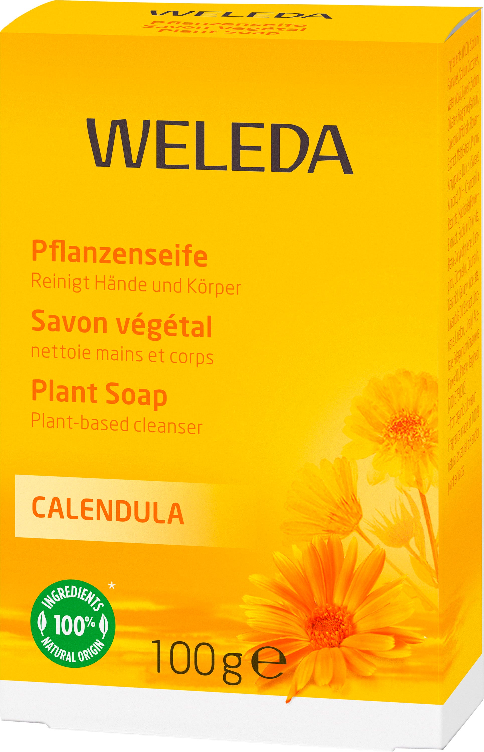 Weleda  Calendula Pflanzenseife, 100 g