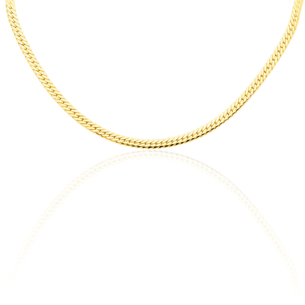 Collier Ritaj Maille Anglaise Or Jaune