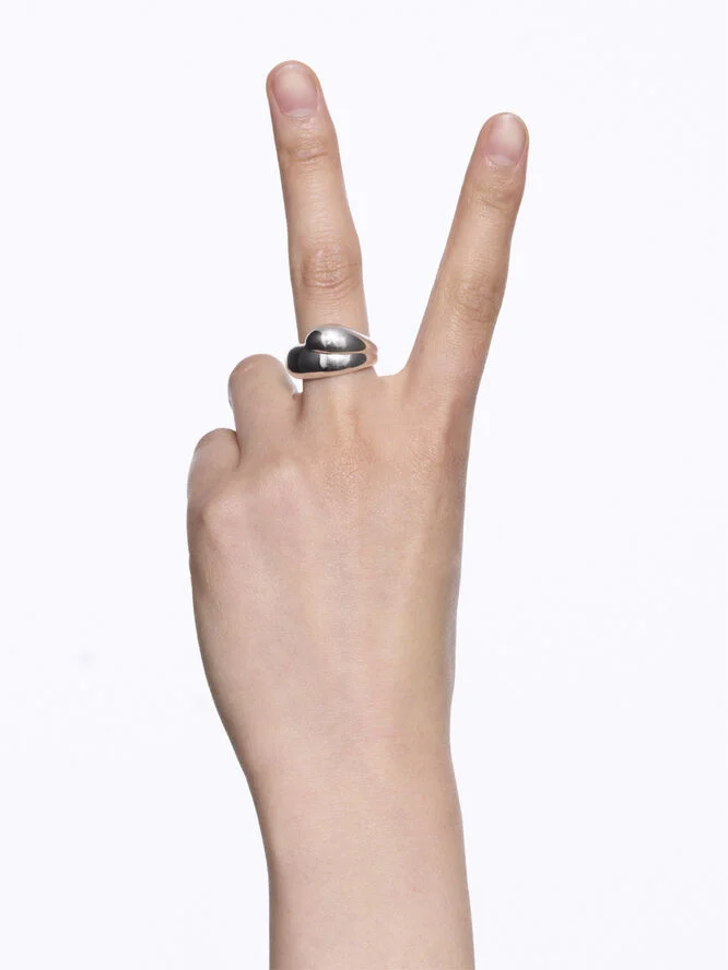 Maria Black Tryvann Trail Ring Silver Silver