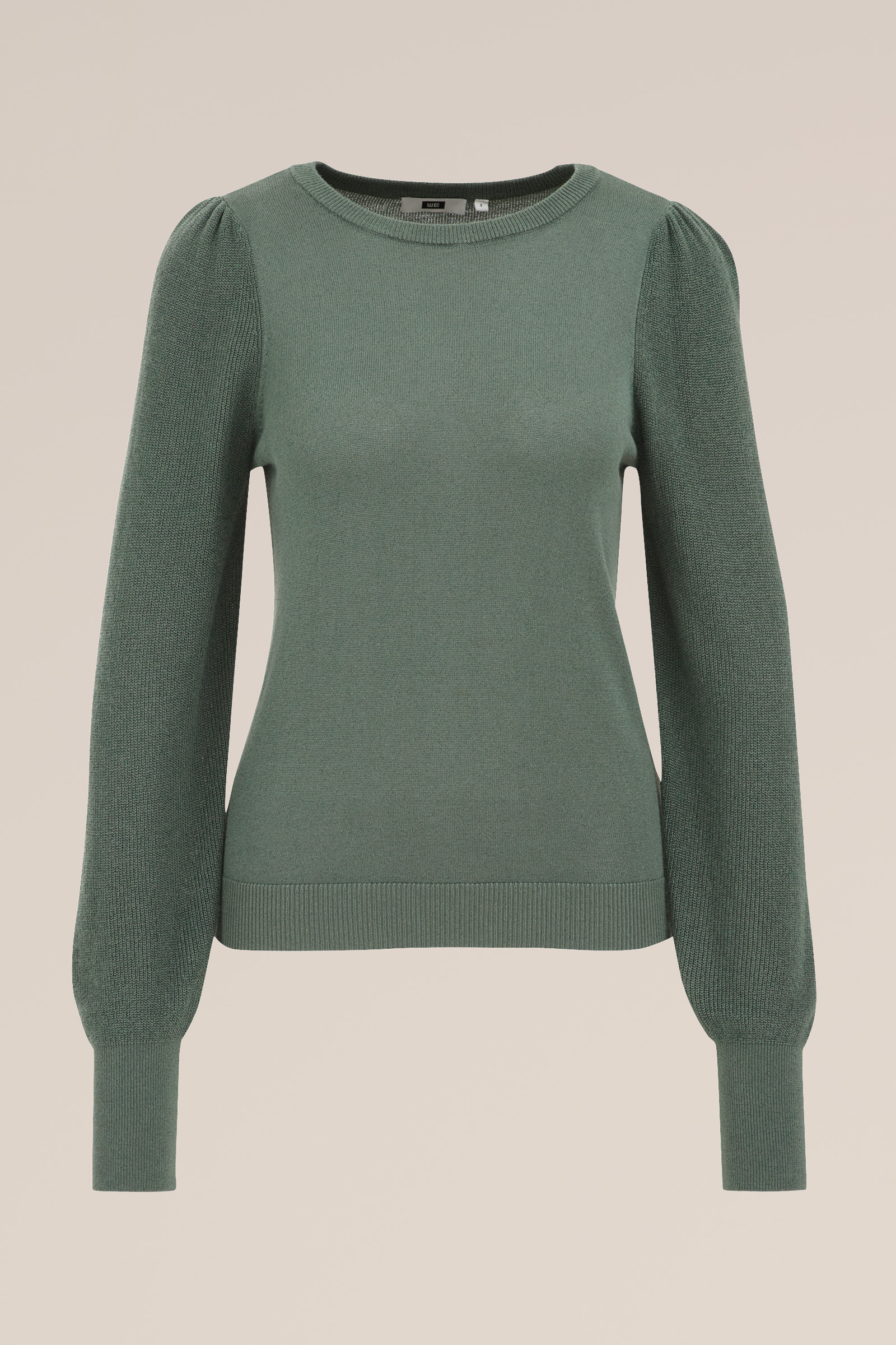 trui met glittergaren WE Fashion Groen