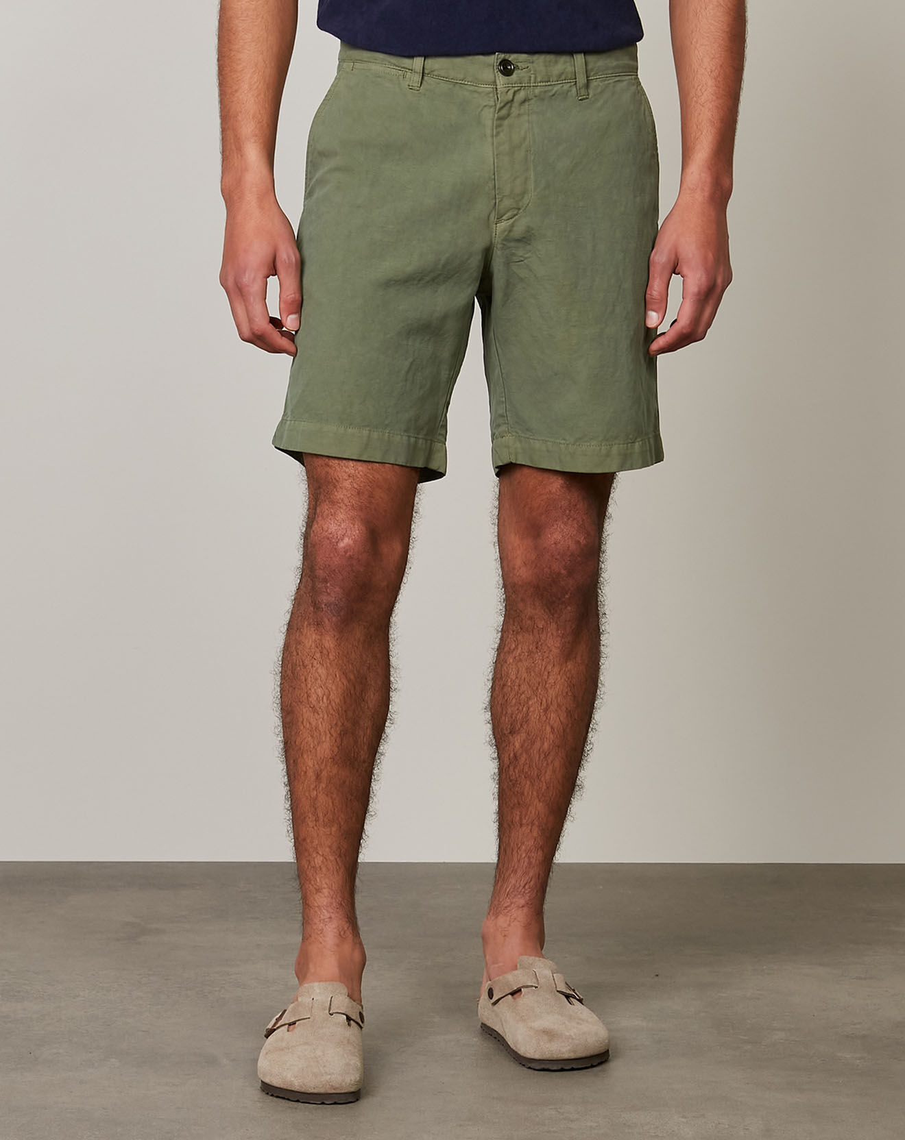 Hartford Short en Coton & Lin Byron camo