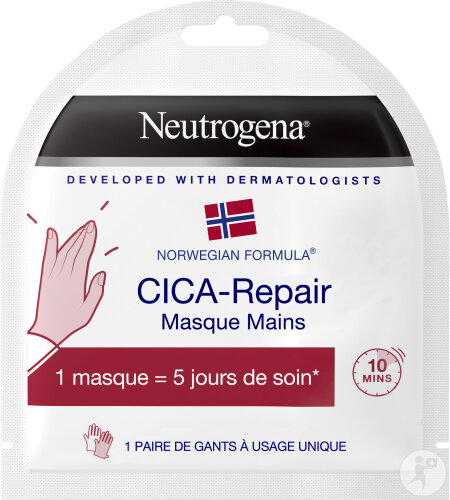 Neutrogena Cica-Repair Masque Mains 1 Paire De Gants