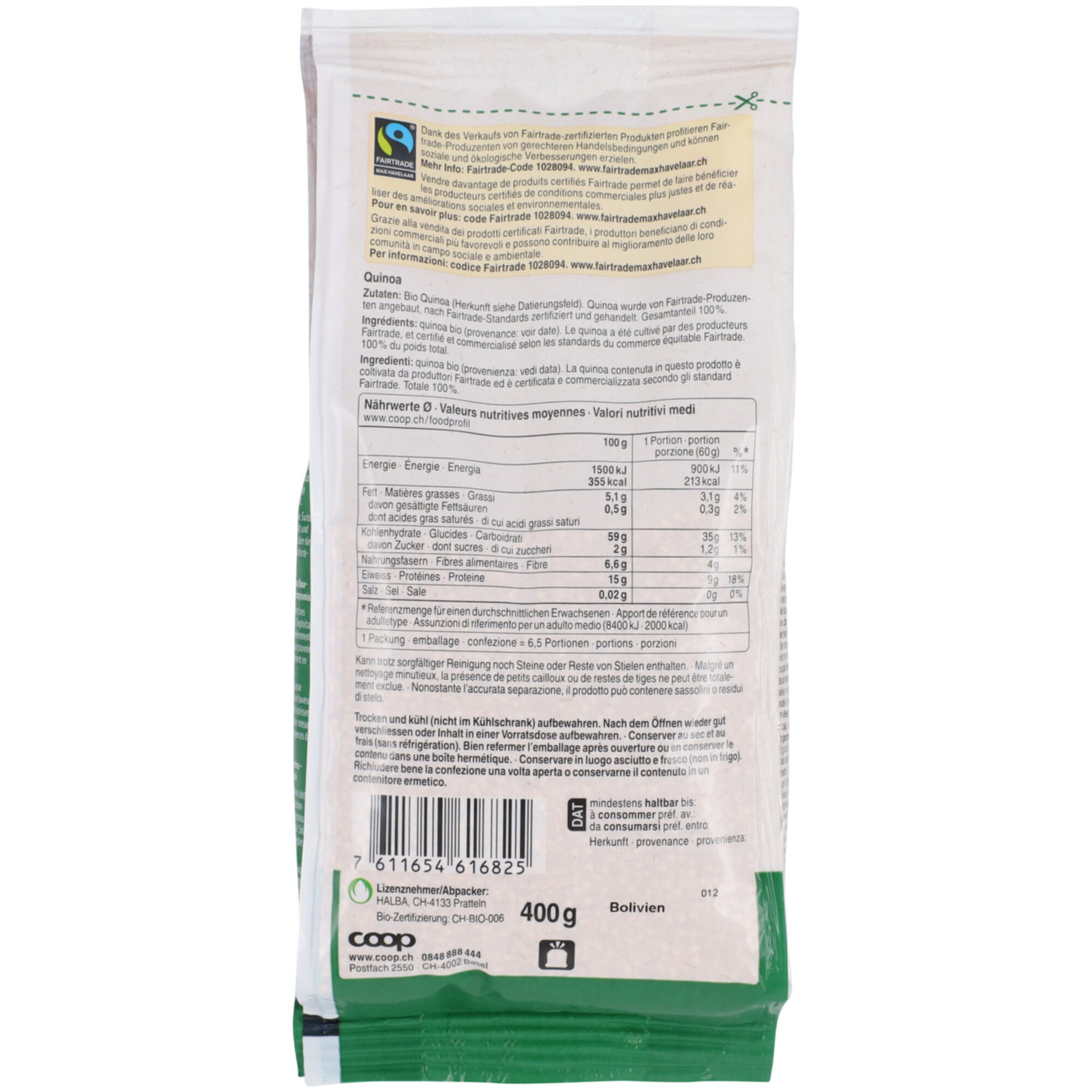Naturaplan Bio Fairtrade Quinoa