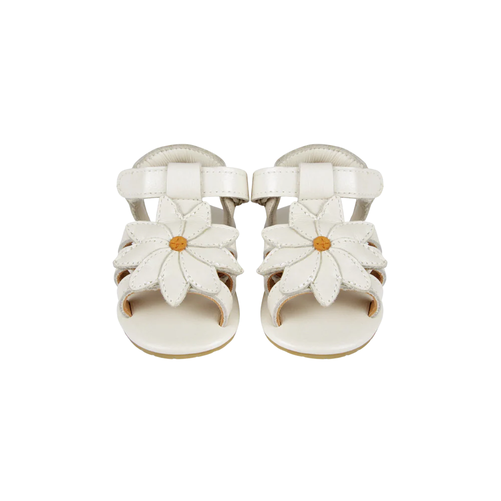 Tuti Fields Sandals | Daisy | Off White Leather