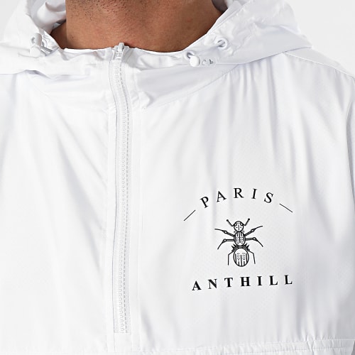 Coupe-Vent Logo Blanc