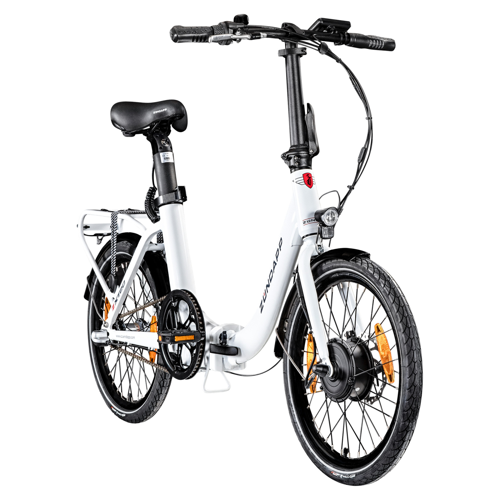 Zündapp Elektro-Klapprad ZXT20 - weiß - 20''