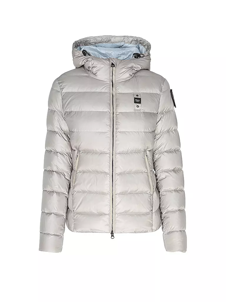 BLAUER Daunenjacke CHARME hellgrau