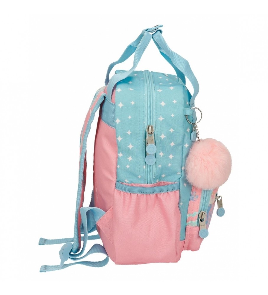 Enso Mochila pequea Enso Keep The Oceans Clean azul, rosa