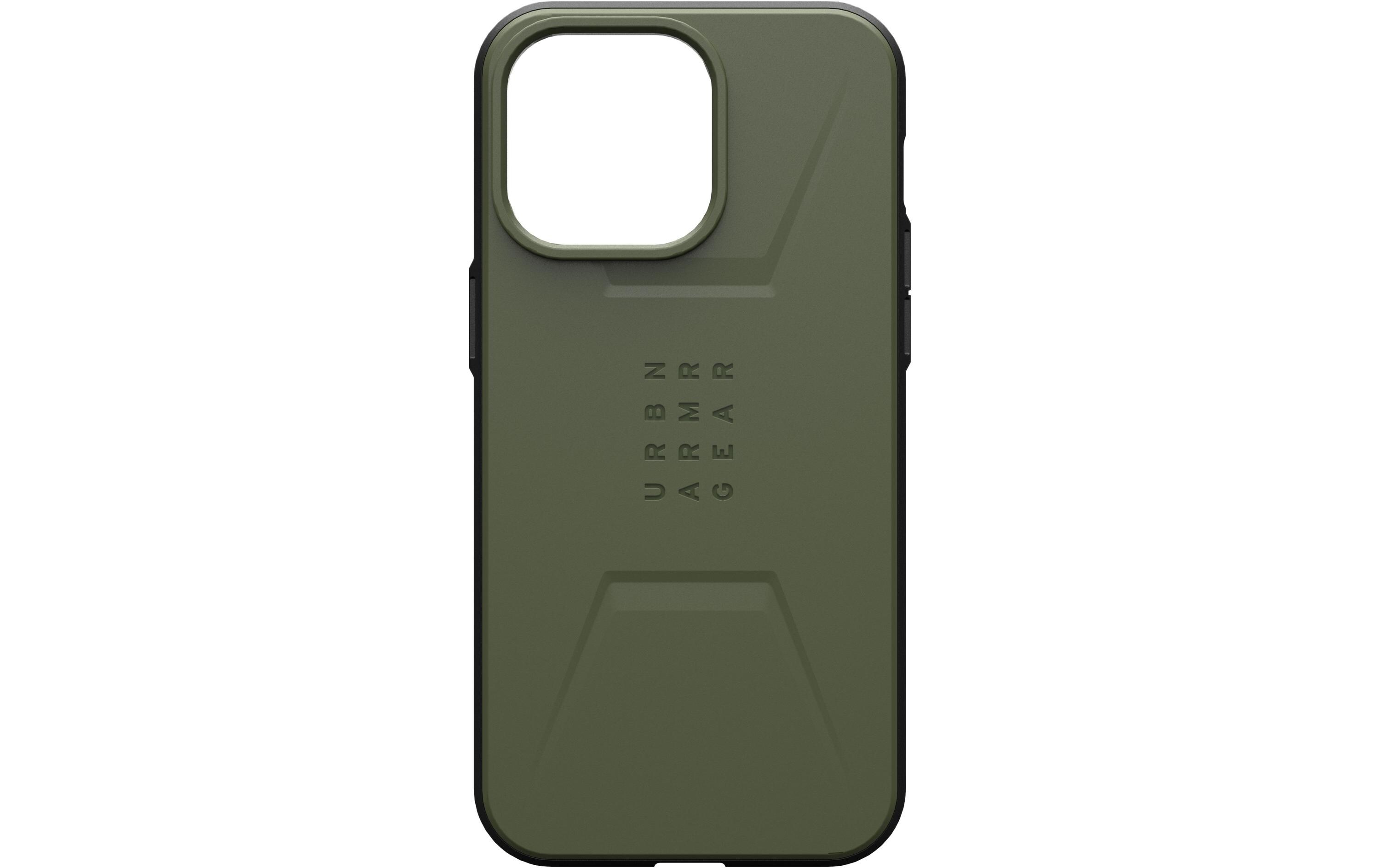 Back Cover Civilian Case iPhone 15 Pro Max OliveSchutzhülle für das Apple iPhone 15 Pro Max