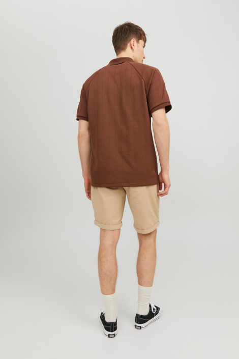 Jack & Jones beige heren korte broek