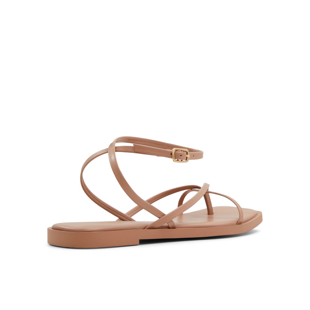 K STUDIO-Erigoveth-Sandales à lanières - Talon plat - Marron Clair