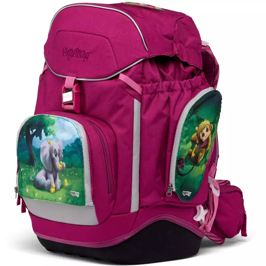 Ergobag Zubehör Pack  Cubo light Zippies - Zip-Set 3tlg. Zoobabies